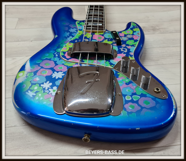Preview: Fender Custom Shop Jazz Bass Relic, Blue Flower, Limited Edition